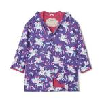 Hatley Impermeabile Stampato, Unicorni alati Arcobaleno, 3 Anni Bambine e Ragazze