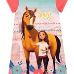 DreamWorks Camicia da Notte per Ragazze Spirit Riding Free Rosa 6-7 Anni