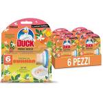 Duck Fresh Discs - Base per Dischi Gel Igienizzanti WC, Fragranza Arancia&Cocco - Formato Scorta 6 Applicatori, 36 Dischetti