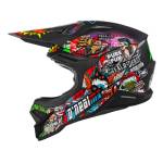 O'NEAL | Casco da motocross | MX Moto | Calotta in ABS, Standard di sicurezza ECE 22.05, Prese d'aria per una ventilazione e raffreddamento ottimali | 3SRS Helmet Crank 2.0 | Adulto | Multi | Taglia M