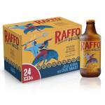 Raffo Lavorazione Grezza Cassa Birra con 24Bottiglie da 33cl 7.92L Birra Lager Non Filtrata A Bassa Fermentazione dal Gusto Rotondo Piacevolmente Fresco e dal Colore Dorato Gradazione Alcolica 4.8%Vol