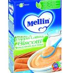 Mellin Gusto Biscotti Pappa Lattea per Bambini, 6+ Mesi - 250 gr