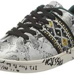 Desigual Shoes_Cosmic_Snake, Scarpe da Ginnastica Donna, Nero, 36 EU