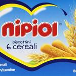 Nipiol Biscottini 6 Cereali, 2 Minerali, 4 Vitamine, 800g