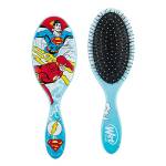 WetBrush Original Detangler, spazzola per capelli, setole Intelliflex ultra morbide, Justice League Superman e Flash, gamma DC Comics, per tutti i tipi di capelli