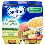 Mellin Pappa Completa Verdure Pastina e Vitello, 500g