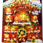 Calendario Dell'Avvento Teddy Lindt Lindor 170gr + Omaggio Cuore + Biglietto di Auguri Natalizio - Buon Natale 2023