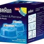 Braun Cartucce di ricarica CCR2 Clean & Renew - Confezione da 2