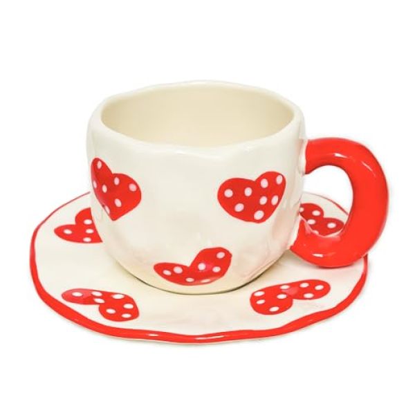 set di tazza e piattino